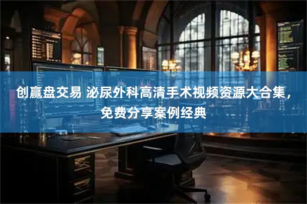 创赢盘交易 泌尿外科高清手术视频资源大合集，免费分享案例经典