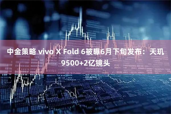 中金策略 vivo X Fold 6被曝6月下旬发布：天玑9500+2亿镜头