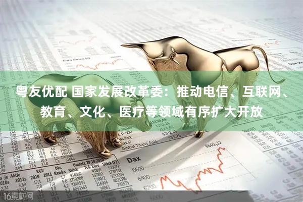 粤友优配 国家发展改革委：推动电信、互联网、教育、文化、医疗等领域有序扩大开放