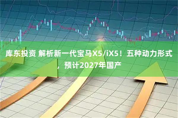 库东投资 解析新一代宝马X5/iX5！五种动力形式，预计2027年国产